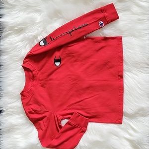 Boys champion long sleeve tshirt
